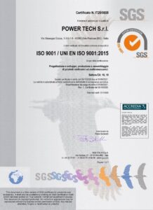 CERTIFICATO ISO POWER TECH